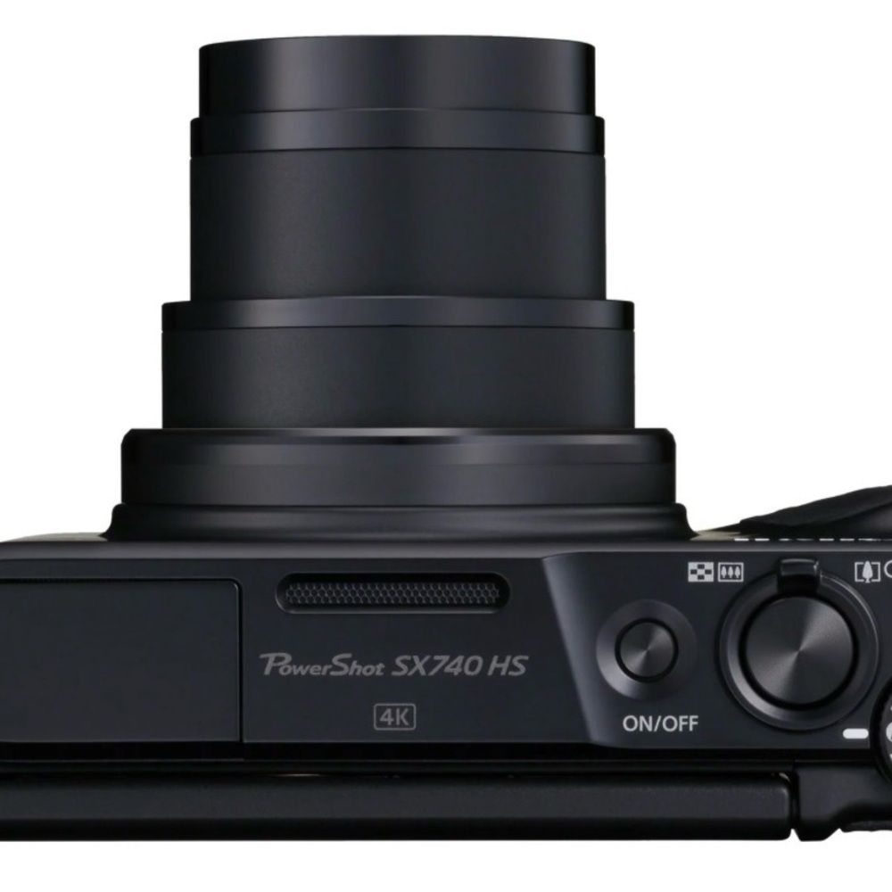 Canon SX740 HS Compact Digital Camera — Black - Picture 6 of 10